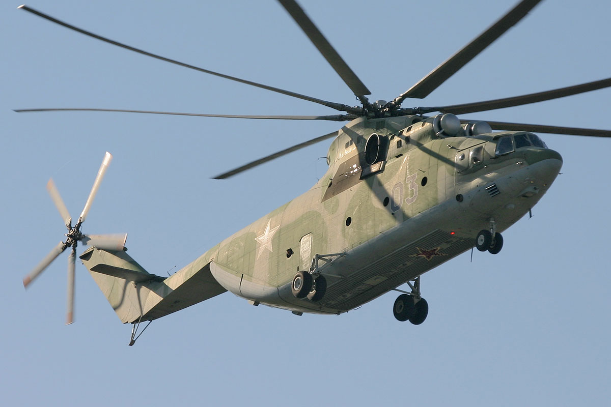 Overhaul of Mi-26 helicopters
