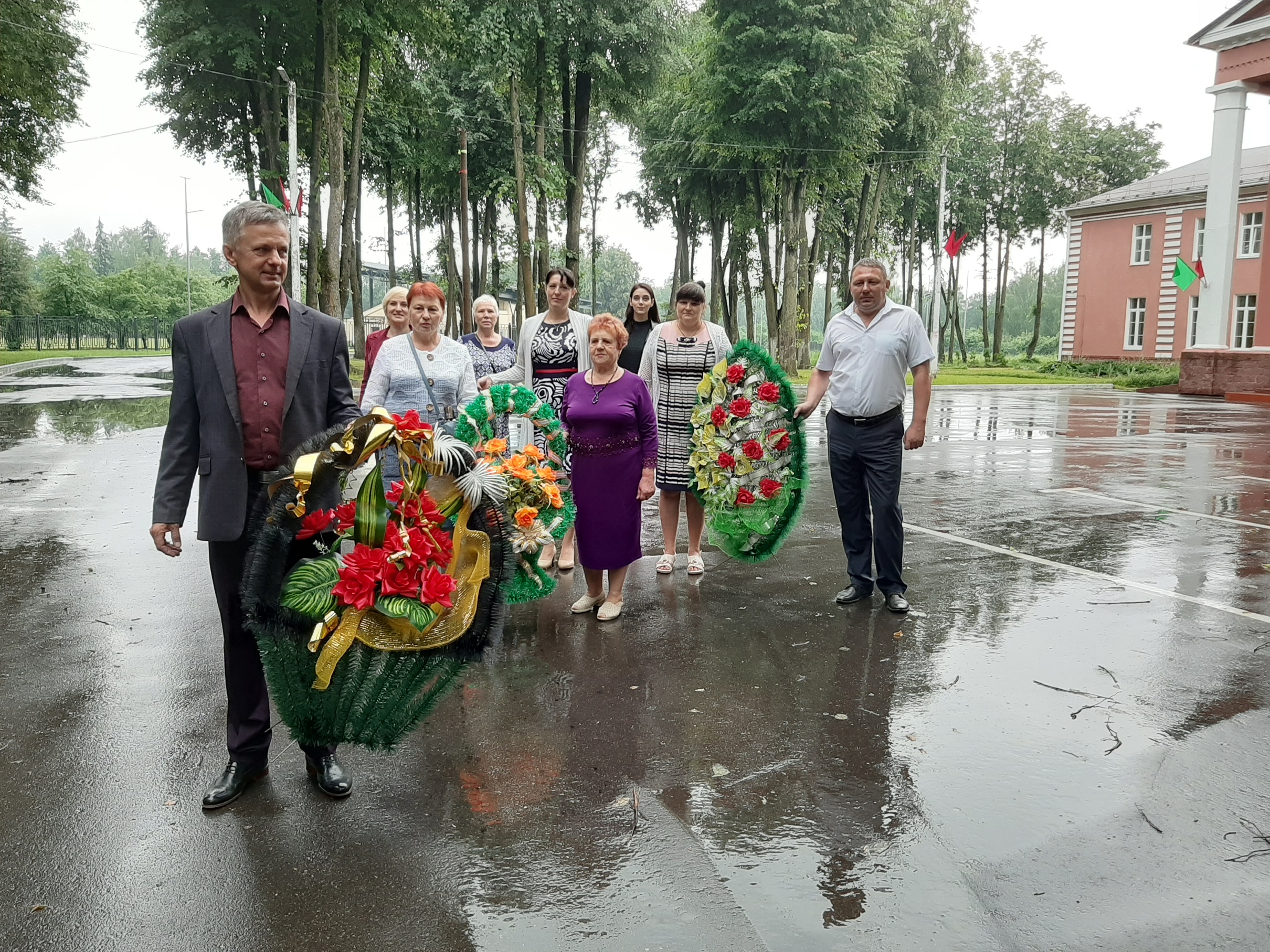 A rally on the occasion of Independence Day and the 76th anniversary of the liberation of Belarus from Nazi invaders