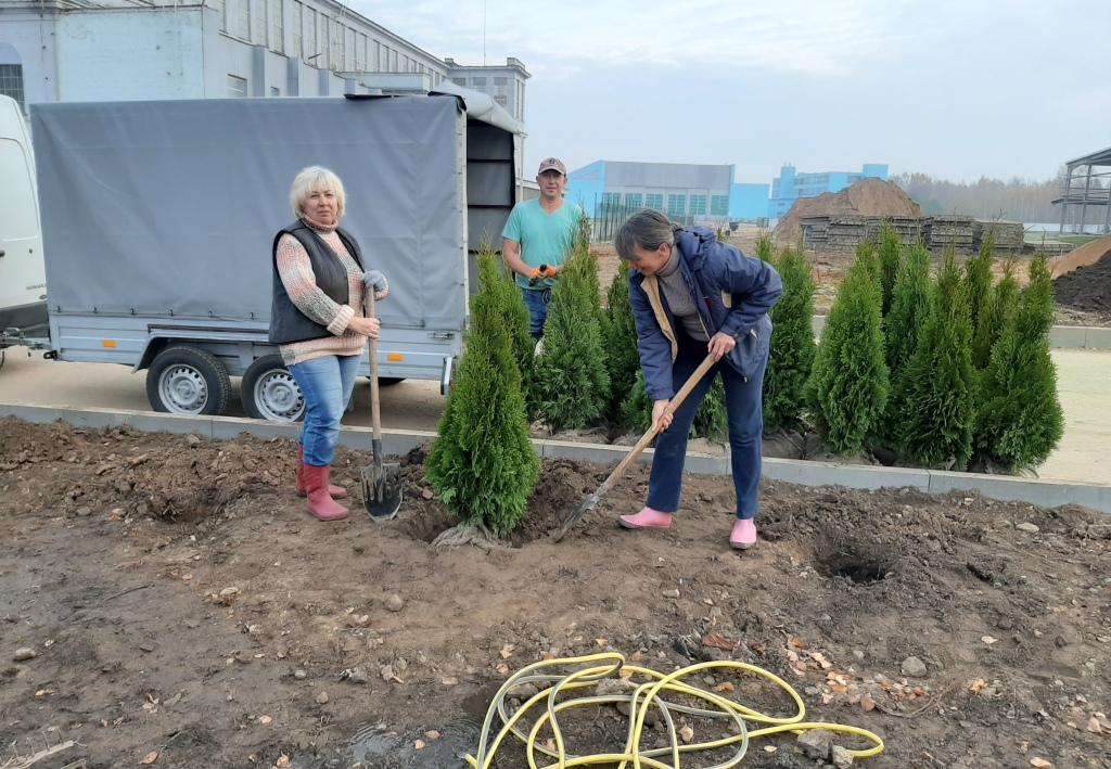 Завод приобретает новый вид