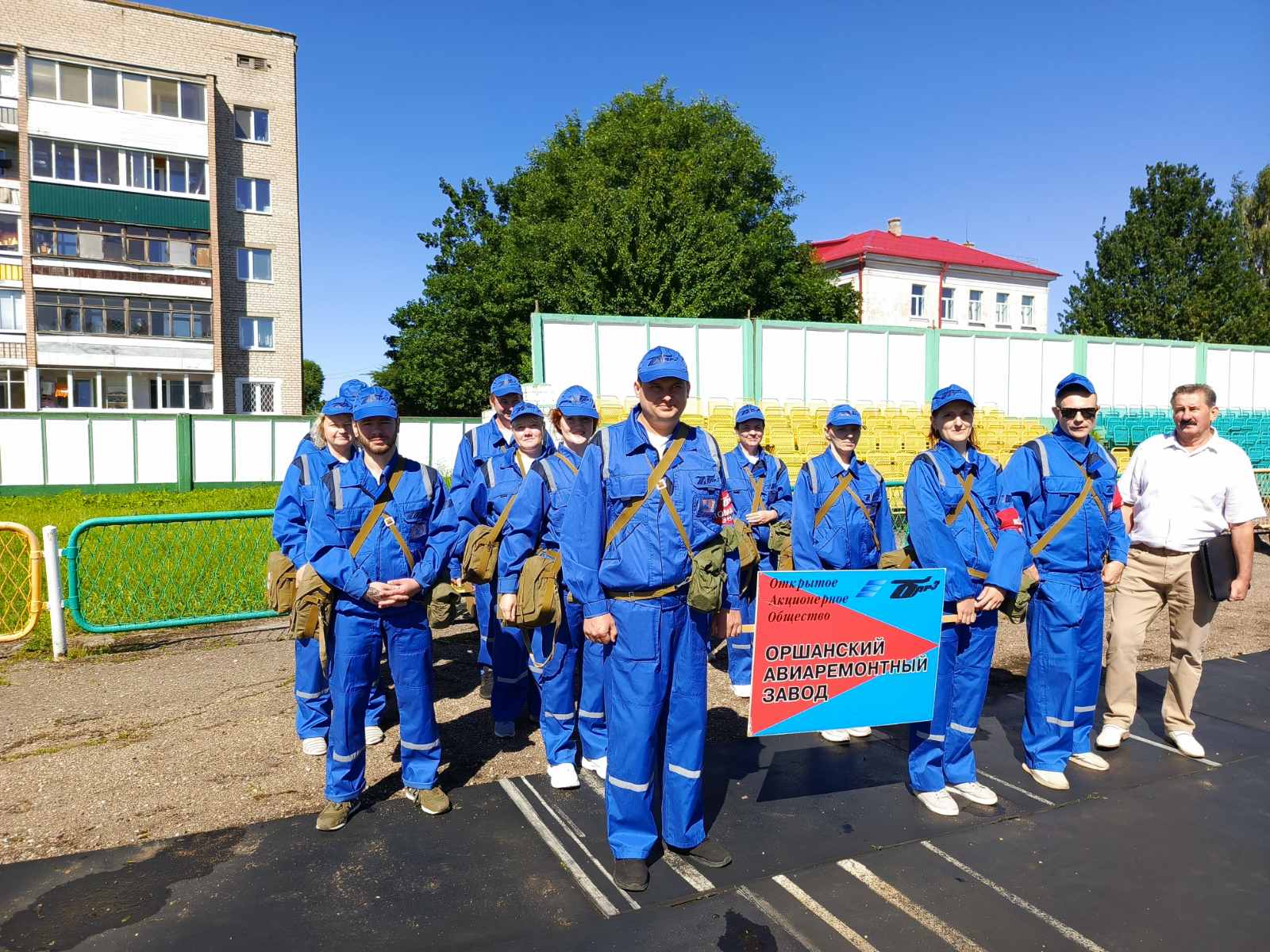 Районные соревнования санитарных дружин