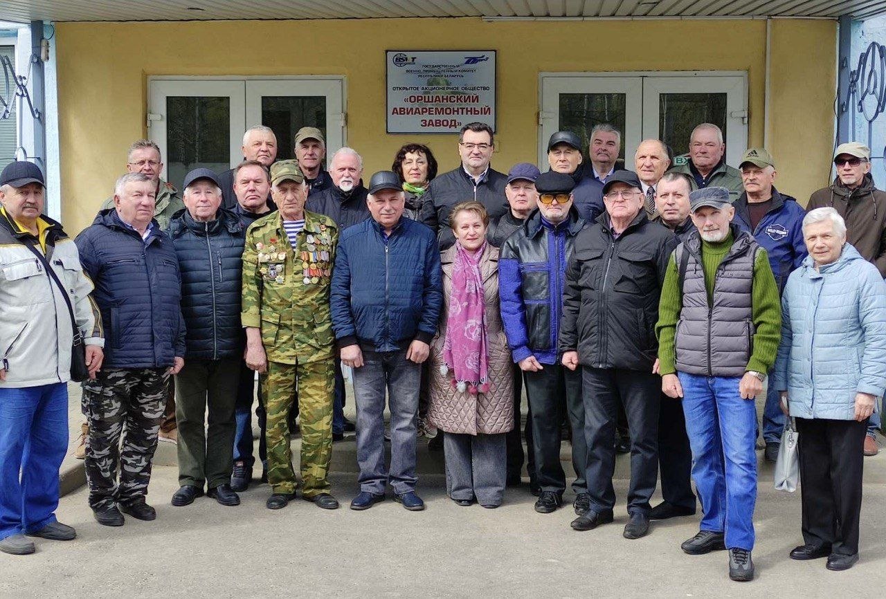 Ознакомительная экскурсия на Оршанский авиаремонтный завод